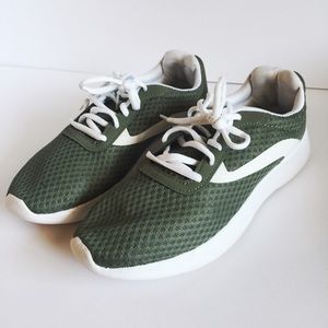 Athletic works | green memory cloud foam sneakers